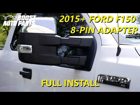 How To Install 22-Pin Tow Mirrors On Your 8-Pin F150 (2015-2020) - Boost Auto Parts
