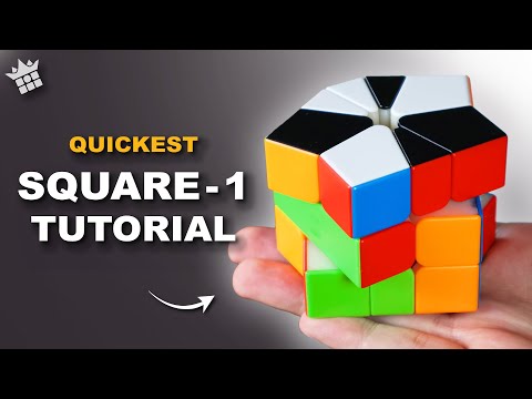 QUICKEST SQUARE-1 TUTORIAL | How to solve in 9 minutes