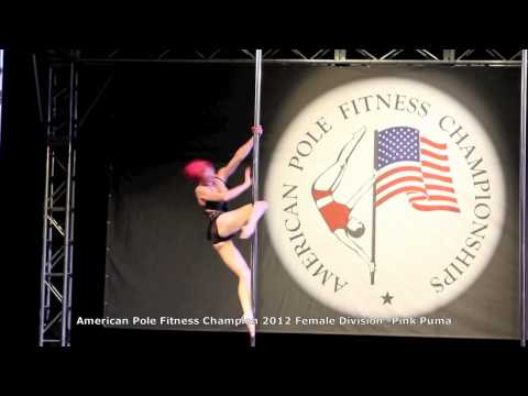 American Pole Fitness Champion 2012 Pink Puma