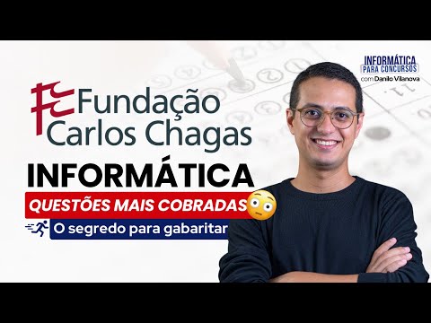 Informática para banca FCC - Questões que mais caem - Prof. Danilo Vilanova #opior #concurso #fcc