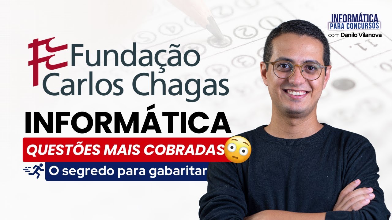Informática para banca FCC - Questões que mais caem - Prof. Danilo Vilanova #opior #concurso #fcc
