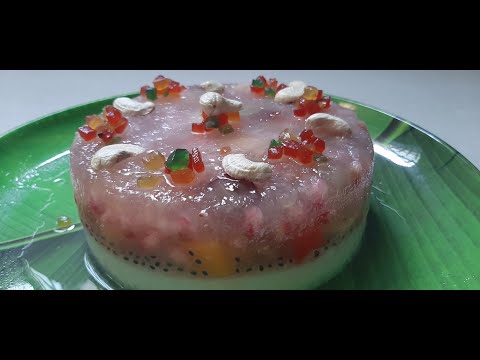 Fruit Ice Cream Cake|DHAKSHINYA'S KITCHEN |Exotic Fruit Ice Cream Cake|