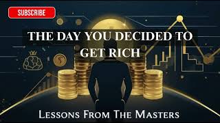 THE DAY YOU DECIDED TO GET RICH: Lessons from the Masters | Mindset, Habits & Strategy