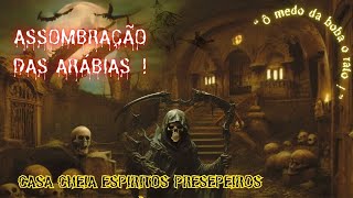 ?PRESEPADA DO TINHOSO ! HOMEM QUASE MORRE AO ENTRAR EM CASA TOMADA POR ESPÍRITOS☠️ #creepy