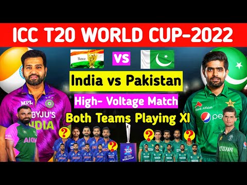 Icc t20 world cup-2022|| India vs Pakistan t20 Match || Match Details|| Playing 11💐💐💐