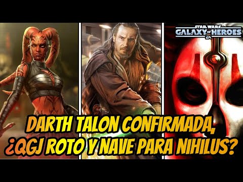 Darth Talon Confirmada, ¿QGJ Nivel GAS? ¿Nave Capital Sith? | Star Wars: Galaxy of Heroes