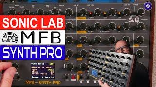 Video thumbnail for MFB Synth Pro Poly Synth - SonicLAB Review by sonicstate