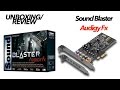 Звуковая плата CREATIVE Sound Blaster Audigy Fx 70SB157000000 - видео