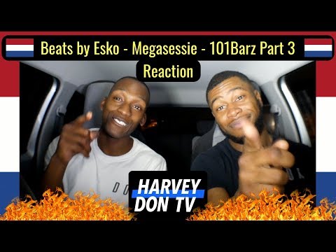 Beats by Esko 101 Barz Megasessie Part 3 Reaction #HarveyDonTV #RaymanBeats