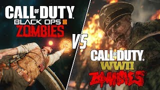 5 MAJOR COD ZOMBIES CHANGES - BLACK OPS 3 VS COD WWII!