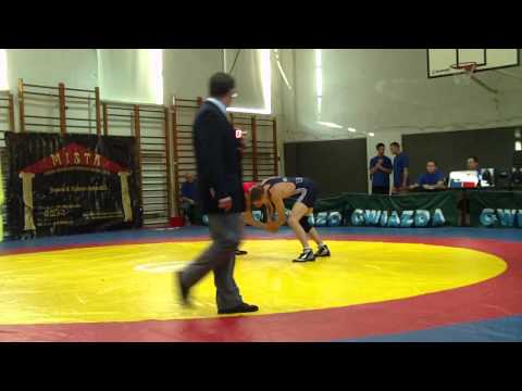 Liga Seniorów SW 2011 - Mecz 1 - kat 55 kg - Jaszkowski (Bydgoszcz) vs. Słowiński (Ceramik)