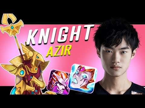 Knight Azir vs Ryze - KR Challenger Patch 12.14