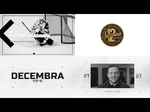 OLYBET EHL TOP 10 - DECEMBER - ANDRIS AUZIŅŠ - SEASON 12