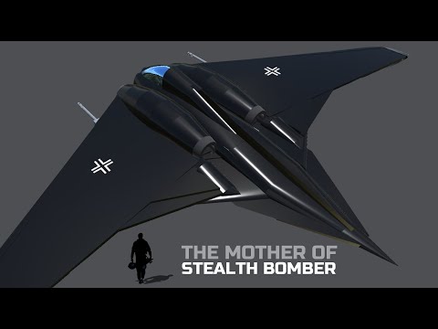 Meet the World's First Top Secret Unlike Any Other Stealth Bomber that you've never seen before