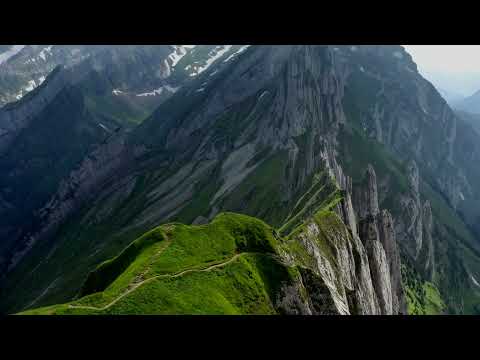 4K Adventure | Backpacking | Landscape | Green Mountain | Nature | Free Stock Video Footage