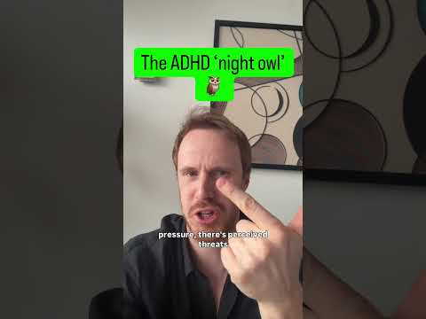 The ADHD ‘night owl’ 🦉