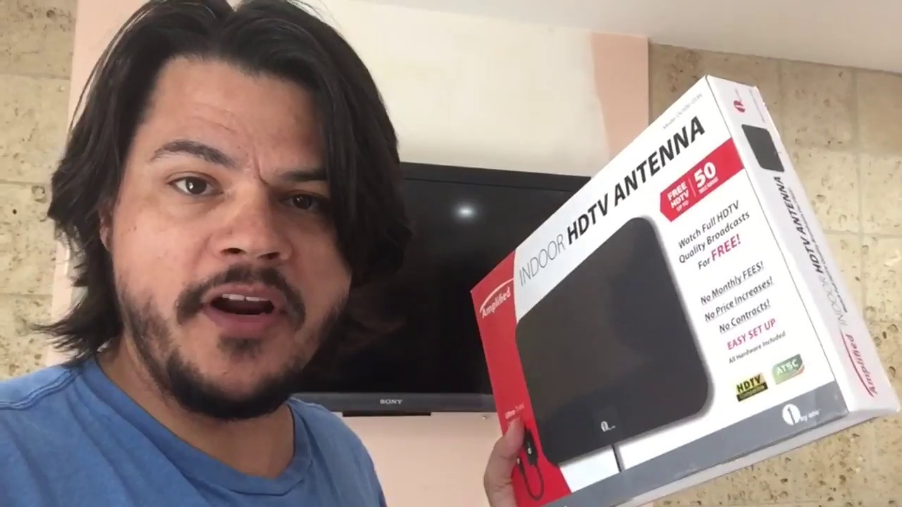 1byone indoor HD Antenna Unbox - Install - Review Cord Cutter