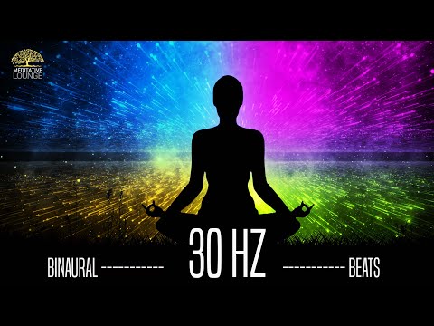 100% Gehirn Potenzial aktivieren mit Beta Wellen - Frequenzmusik 30 Hz Binaural Beats