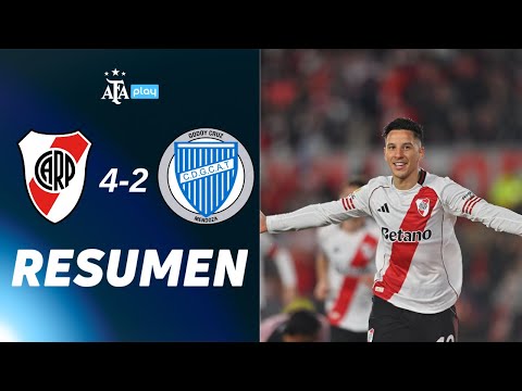River Plate 4 vs. Godoy Cruz 2 | #TorneoClausura2025 | Resumen Extendido | Fecha 5