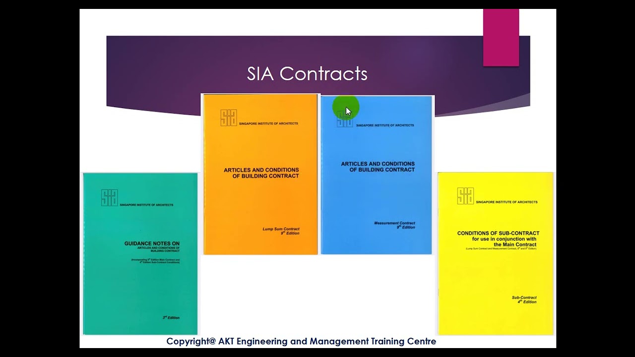 01. Introduction to Singapore SIA Contracts
