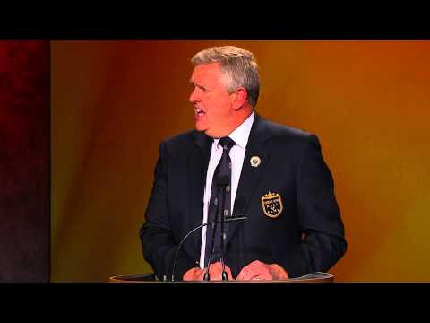 Being inducted into the World Golf Hall of Fame (2013)