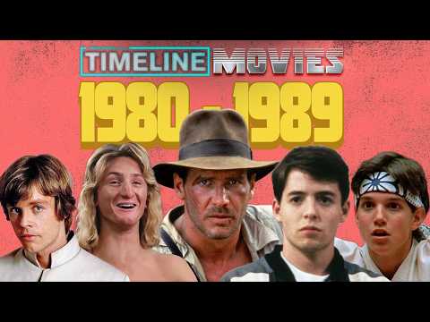 Timeline Movies: The 80s - Everything That Happened In Movies In The 80s | Compilation