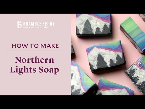 Northern Lights Cold Process Soap