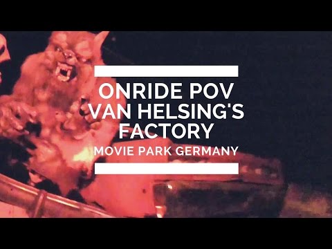 Van Helsing's Factory / Onride POV / Movie Park Germany (Alle Effekte)