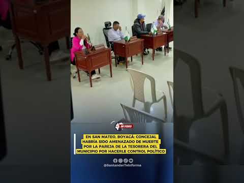 CONCEJAL HABRÍA SIDO AMENAZADO DE MUERTE POR EXALCALDE DE SAN MATEO