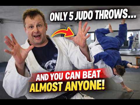 These Are the ONLY 5 Judo Throws You Really Need