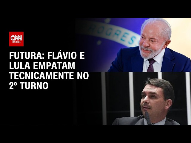 Futura: Flávio e Lula empatam tecnicamente no 2º turno | CNN 360º