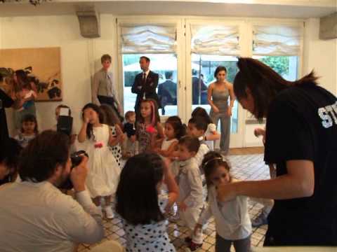 BALLI ANIMATRICI BAMBINI MUSICA MATRIMONIO CASCINA SAN CARLO CARAVAGGIO BERGAMO BY ALEX ZITELLI