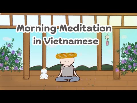 5 Minutes of Peace: Vietnamese Morning Meditation to Begin Your Day #vietnameselearning