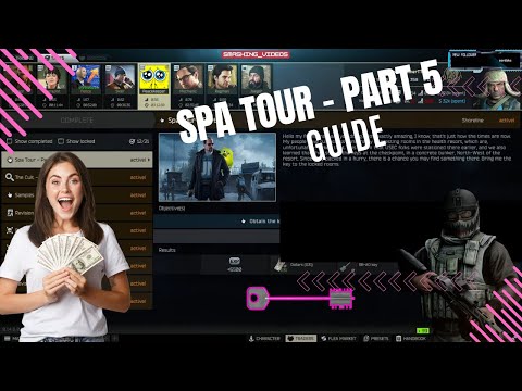 Spa Tour - Part 5 Guide From Village Spawn #escapefromtarkov