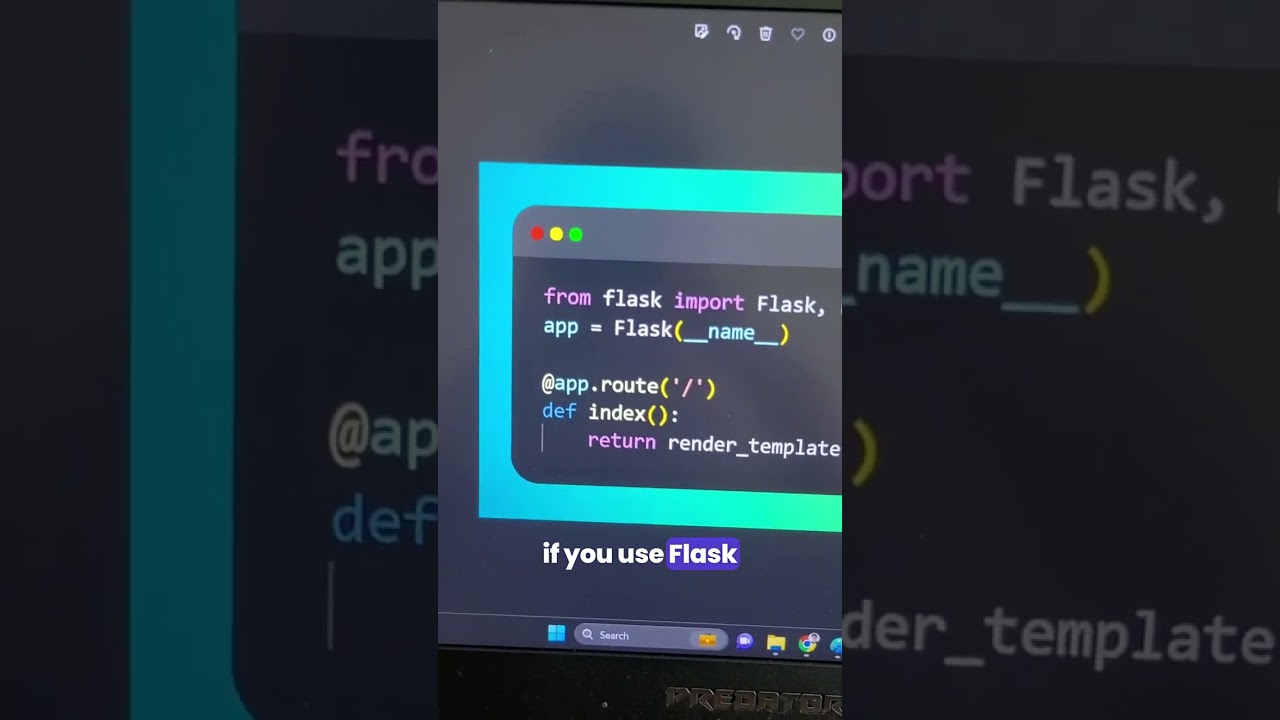 API in 5 Lines of Python Code with Flask!