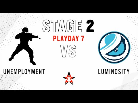 Unemployment vs Luminosity // NA Challenger League - Stage 2 - Playday 7