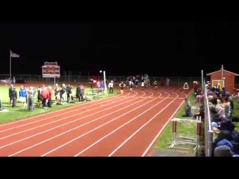 Boys 4x400m relay at Whitewater Sectional 2013