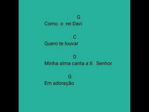 Como Rei Davi - Damares