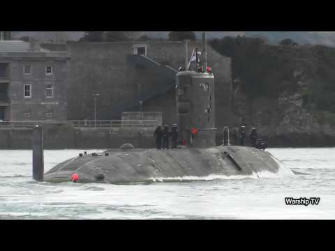 NUCLEAR SUBMARINES OF THE ROYAL NAVY - THE 'TRAFALGAR' CLASS