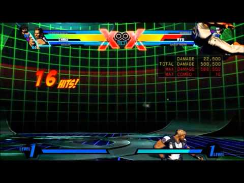 UMvC3 1.082k Chris starting without meter ( team )