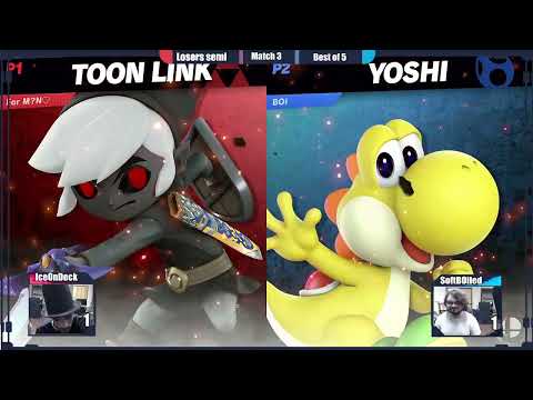 Small Town Showdown 2024 Week 22 - Smash Ultimate/Melee Losers Semi - IceOnDeck vs SoftBoiled