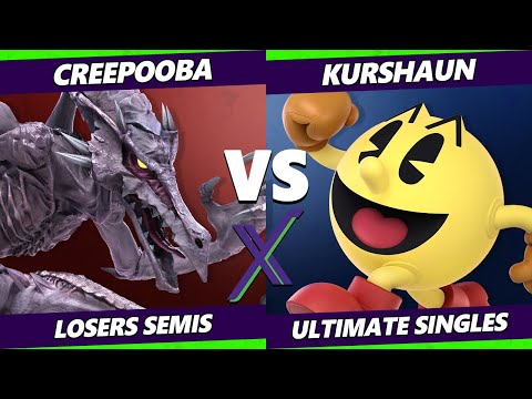 S@X 439 Losers Semis - Creepooba (Ridley) Vs. Kurshaun (Pac-Man) Smash Ultimate - SSBU