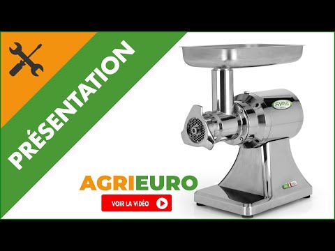 Découvrez le Hachoir à viande électrique FAMA TS22 - groupe de broyage amovible