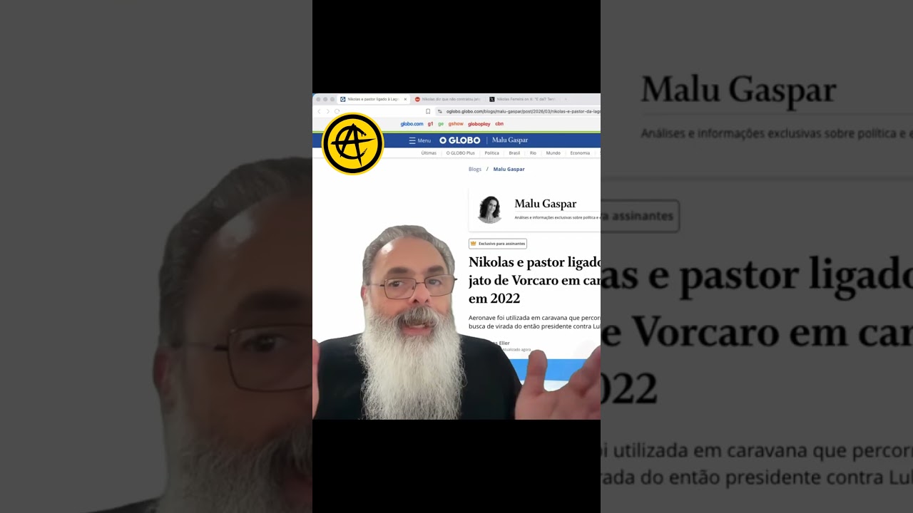 ESQUERDA desesperada com MANIFESTAÇÃO, tenta ATACAR NIKOLAS por USO de JATINHO de TAXI-AÉREO em 22