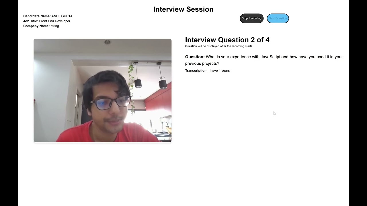 LLM-Powered Interviewer video thumbnail