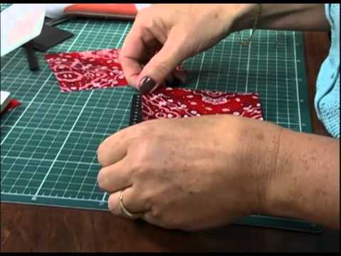 Mulher.com 24/09/2012 Claudia Niero - Forração com tecido adesivado 02