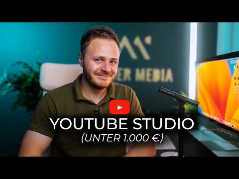 Youtube Studio für Beginner I UNTER 1000 €!!