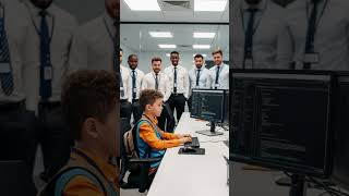 CEO Panics When System Crashes—Then Janitor&#39;s Son Steps In and Shocks Everyone