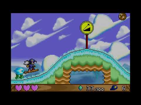 風のクロノア 夢見る帝国｜Vision 1-4【GBA】