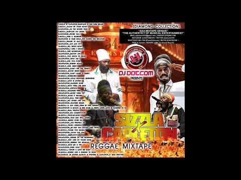 DJ DOTCOM PRESENTS SIZZLA X CAPLETON REGGAE MIXTAPE DIAMOND COLLECTION